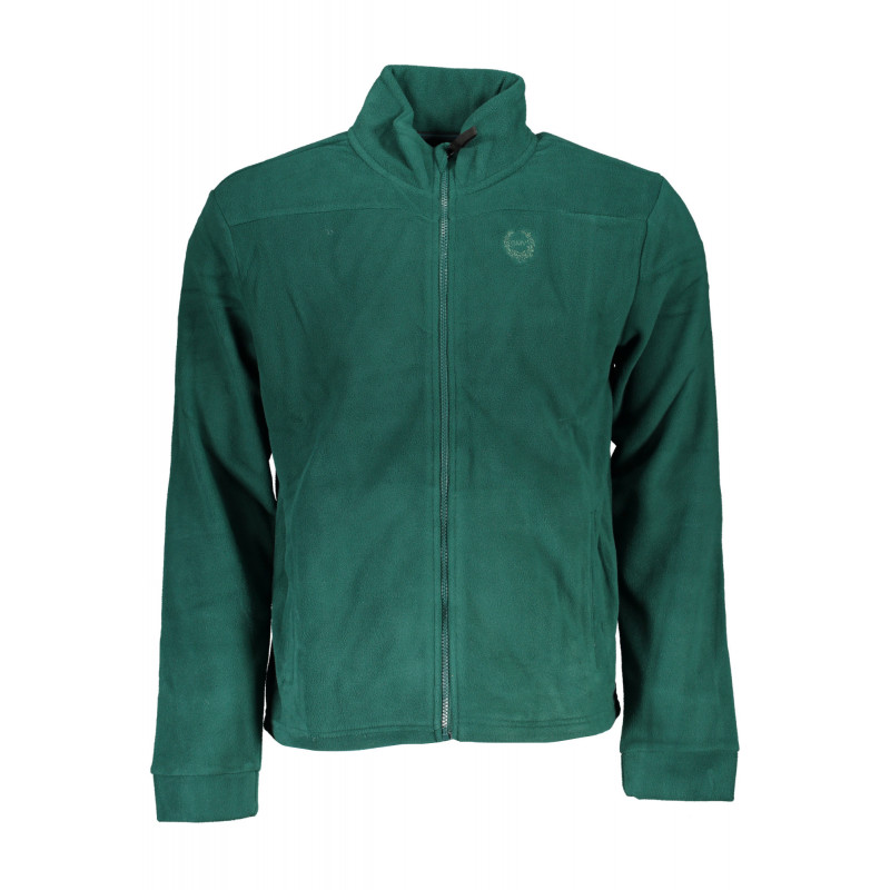 SUDADERA DE HOMBRE CON CREMALLERA VERDE GIAN MARCO VENTURI