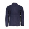 GIAN MARCO VENTURI HERREN-SWEATSHIRT MIT BLAUEM ZIP