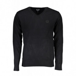 GIAN MARCO VENTURI HERREN-SCHWARZER PULLOVER