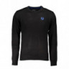 GIAN MARCO VENTURI HERREN-SCHWARZER PULLOVER