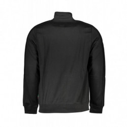 SWEAT-SHIRT ZIPPÉ NOIR GIAN MARCO VENTURI POUR HOMMES