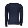 GIAN MARCO VENTURI HERREN-PULLOVER BLAU