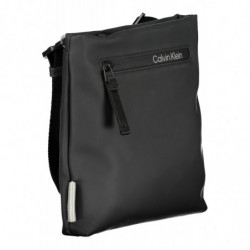 SAC BANDOULIÈRE NOIR POUR HOMMES CALVIN KLEIN