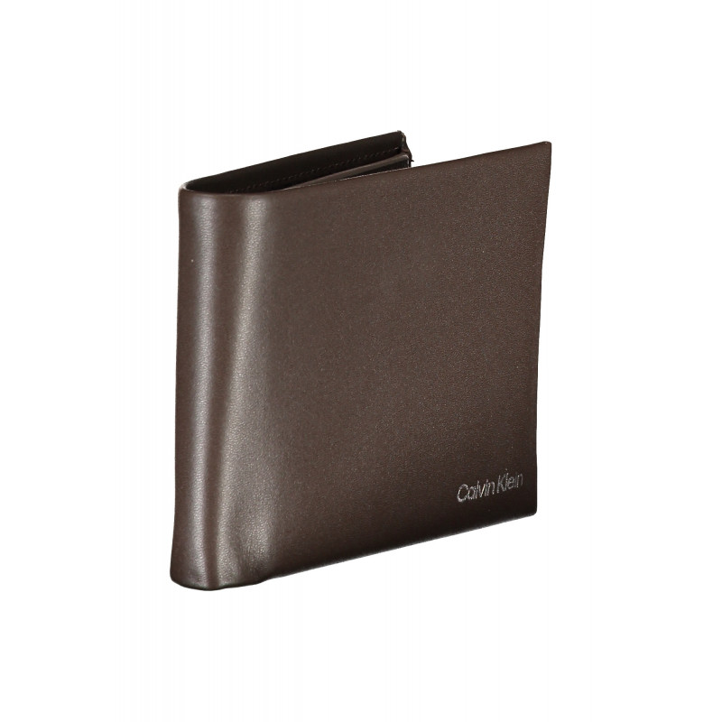 CALVIN KLEIN MEN'S WALLET BROWN