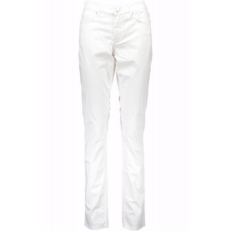 PANTALON FEMME GANT BLANC