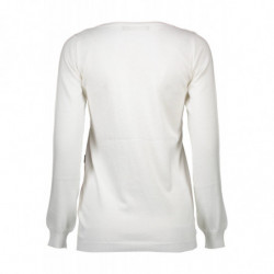 WEIßER FRAUEN-SWEATER LOVE MOSCHINO