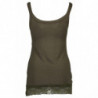 SILVIAN HEACH GREEN WOMAN TANK