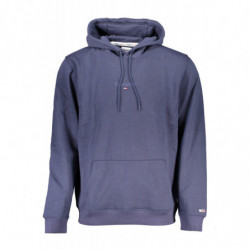 SWEAT-SHIRT SANS FERMETURE ÉCLAIR BLEU TOMMY HILFIGER POUR HOMMES
