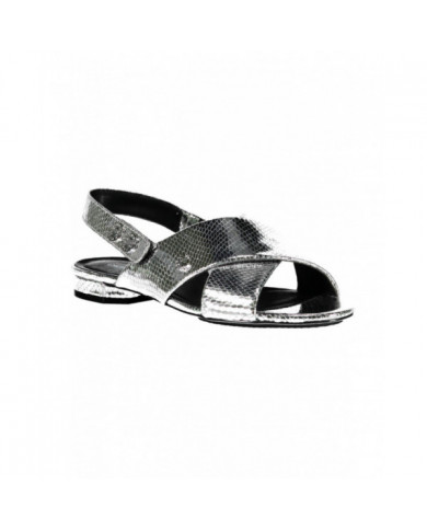 CHAUSSURES SANDALES FEMME ARGENT CALVIN KLEIN