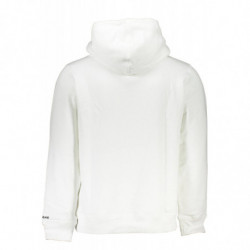 SUDADERA BLANCA SIN CREMALLERA CALVIN KLEIN HOMBRE