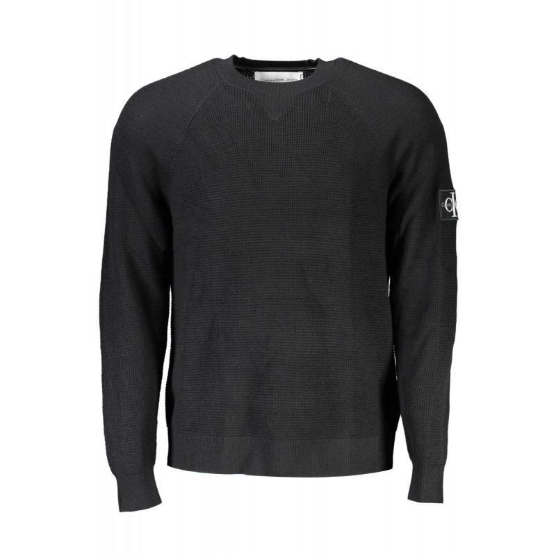 CALVIN KLEIN MEN'S BLACK SWEATER