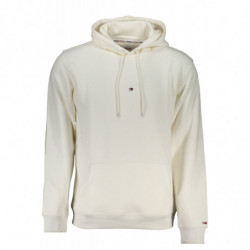 SWEAT-SHIRT SANS FERMETURE ÉCLAIR BLANC TOMMY HILFIGER POUR HOMMES