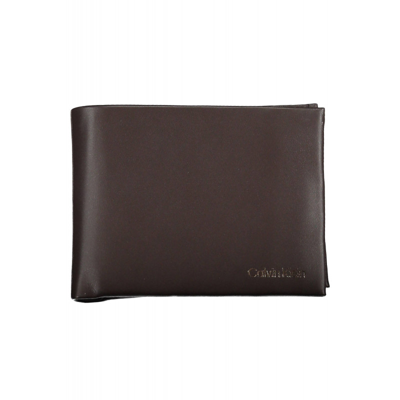 PORTEFEUILLE HOMME CALVIN KLEIN MARRON