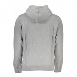 SUDADERA CALVIN KLEIN HOMBRE GRIS SIN CREMALLERA