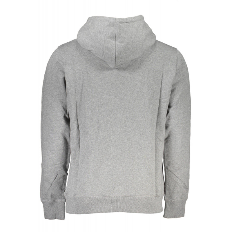 CALVIN KLEIN HERREN-SWEATSHIRT GRAU MIT REISSVERSCHLUSS