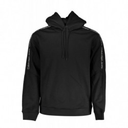 SUDADERA SIN CREMALLERA NEGRA DE HOMBRE CALVIN KLEIN