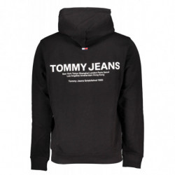 TOMMY HILFIGER SCHWARZES HERREN-SWEATSHIRT MIT REISSVERSCHLUSS