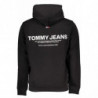 SWEAT-SHIRT SANS FERMETURE ÉCLAIR NOIR TOMMY HILFIGER POUR HOMMES