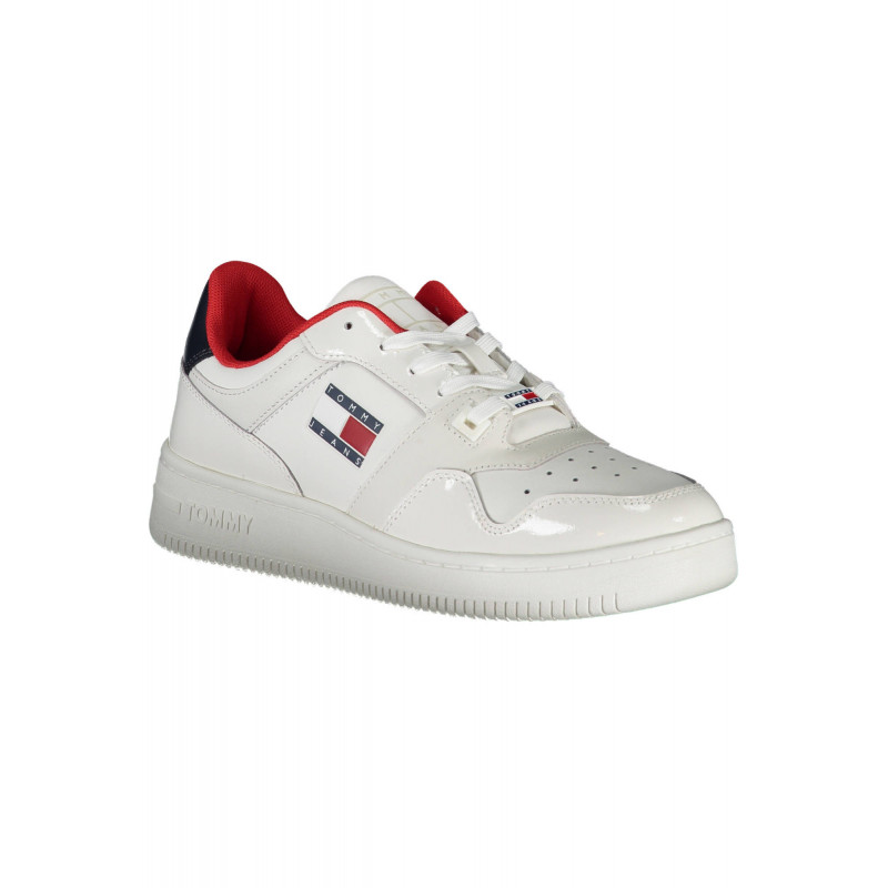 TOMMY HILFIGER WHITE WOMEN'S SPORTS SHOES