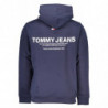 TOMMY HILFIGER HERREN-SWEATSHIRT BLAU MIT REISSVERSCHLUSS