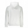 SUDADERA BLANCA SIN CREMALLERA CALVIN KLEIN HOMBRE