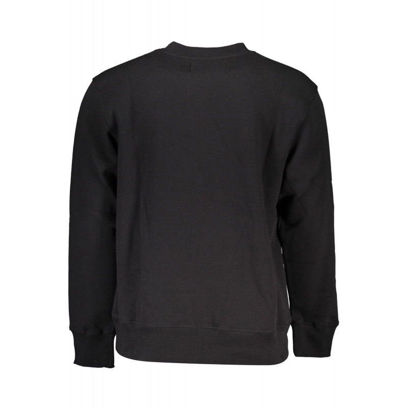 CALVIN KLEIN SCHWARZES HERREN-SWEATSHIRT MIT REISSVERSCHLUSS