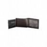 CALVIN KLEIN MEN'S WALLET BROWN