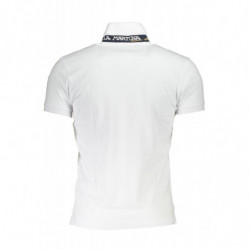 LA MARTINA MEN'S WHITE SHORT SLEEVED POLO SHIRT