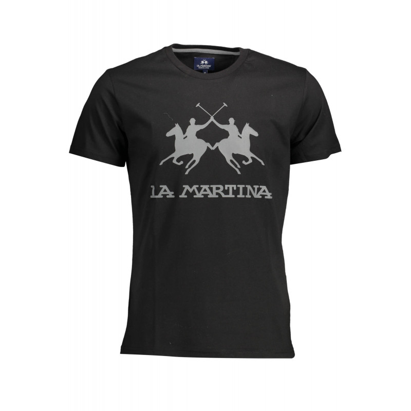 CAMISETA MANGA CORTA HOMBRE LA MARTINA NEGRO