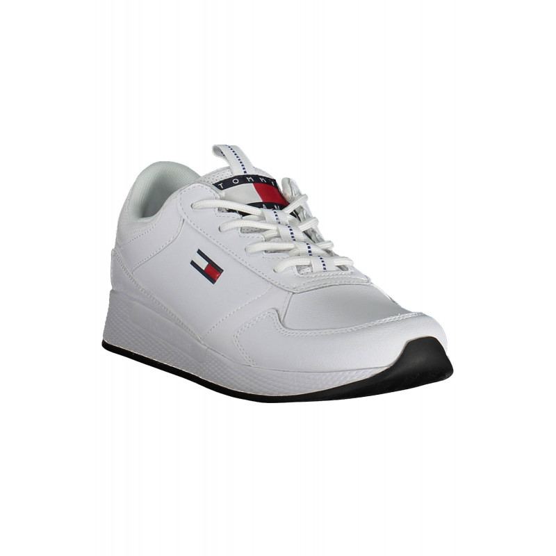 CHAUSSURES DE SPORT BLANCHES TOMMY HILFIGER POUR HOMMES