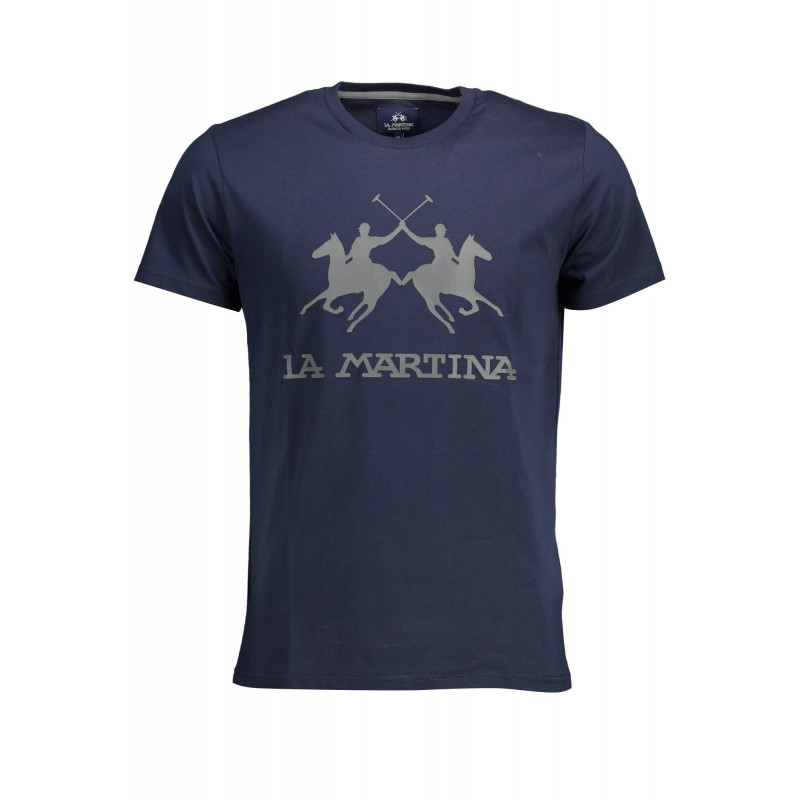 CAMISETA MANGA CORTA HOMBRE LA MARTINA AZUL