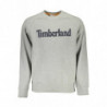 TIMBERLAND MEN'S GRAY ZIPLESS SWEATSHIRT