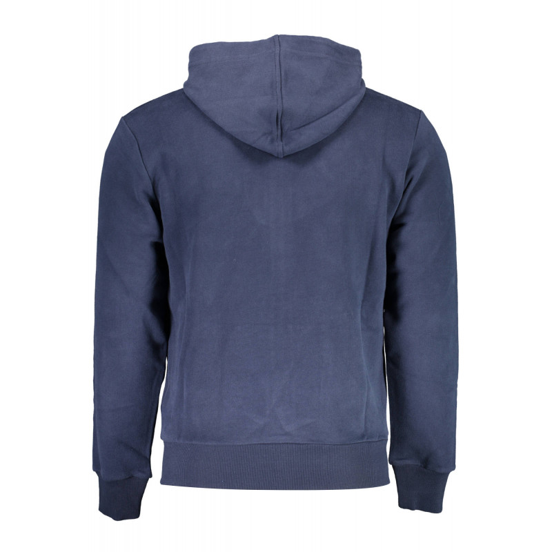 LA MARTINA MEN'S BLUE ZIP SWEATSHIRT