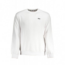 FILA MEN'S WHITE ZIPLESS SWEATSHIRT