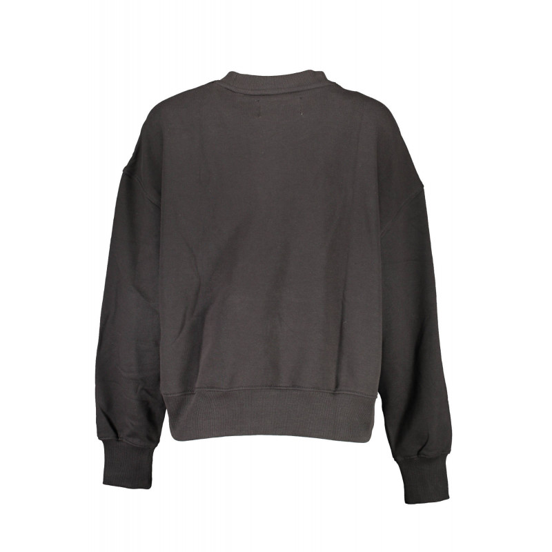 SWEAT-SHIRT SANS FERMETURE ÉCLAIR POUR FEMME CALVIN KLEIN NOIR