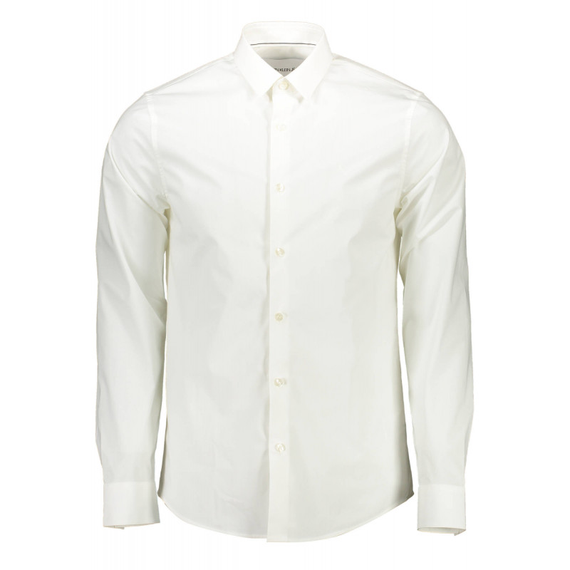 CAMISA MANGA LARGA HOMBRE BLANCA CALVIN KLEIN