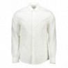 CAMISA MANGA LARGA HOMBRE BLANCA CALVIN KLEIN