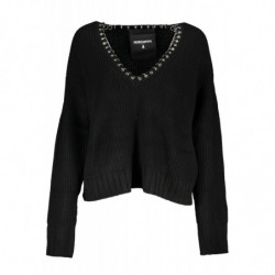 PATRIZIA PEPE WOMEN'S BLACK SWEATER