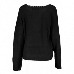 PATRIZIA PEPE WOMEN'S BLACK SWEATER