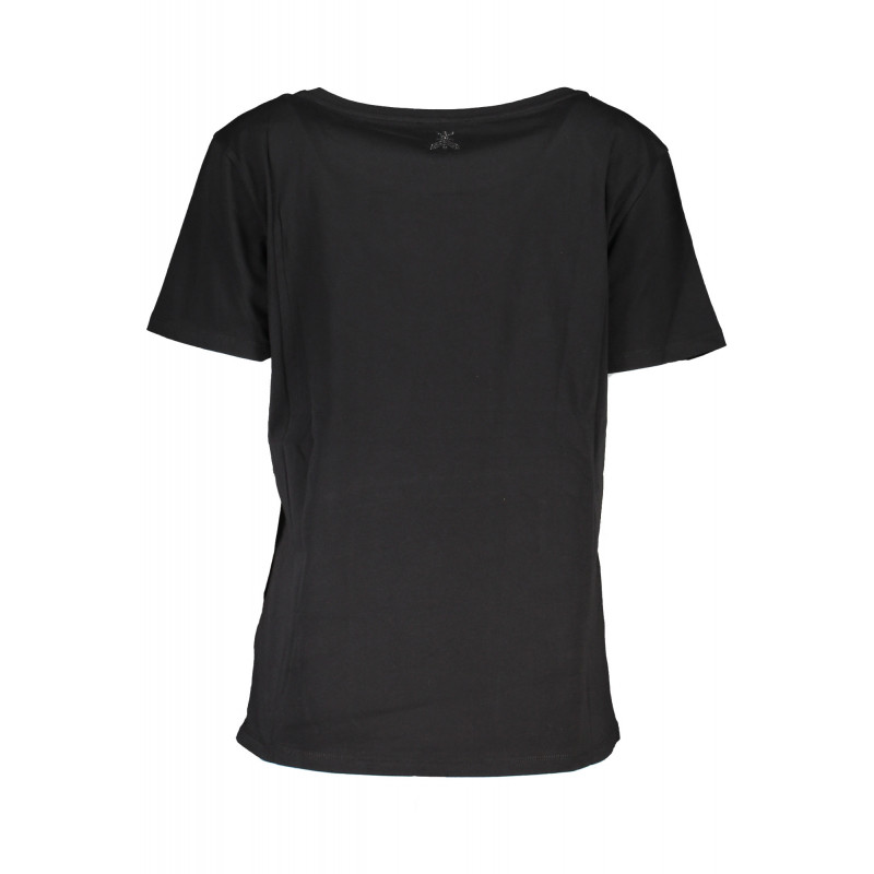 PATRIZIA PEPE DAMEN KURZARM T-SHIRT SCHWARZ