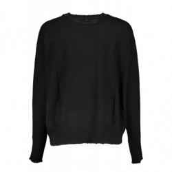 PATRIZIA PEPE WOMEN'S BLACK SWEATER