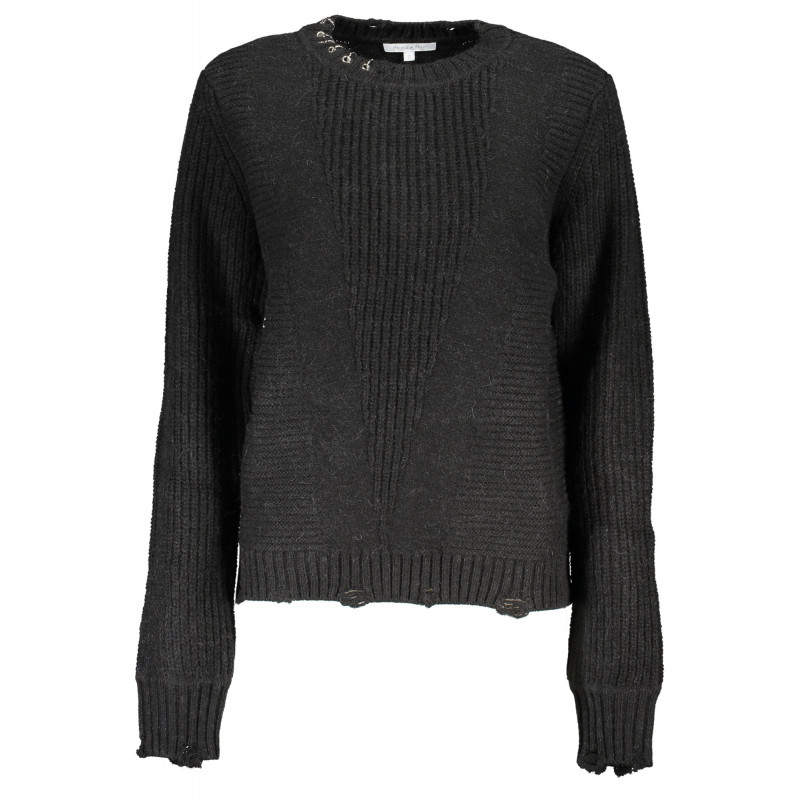 PATRIZIA PEPE WOMEN'S BLACK SWEATER