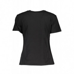 PATRIZIA PEPE DAMEN KURZARM T-SHIRT SCHWARZ