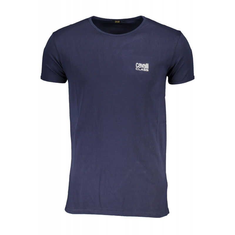 CAMISETA MANGA CORTA HOMBRE CAVALLI CLASS AZUL