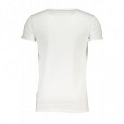 T-SHIRT MANCHES COURTES HOMME CAVALLI CLASS BLANC