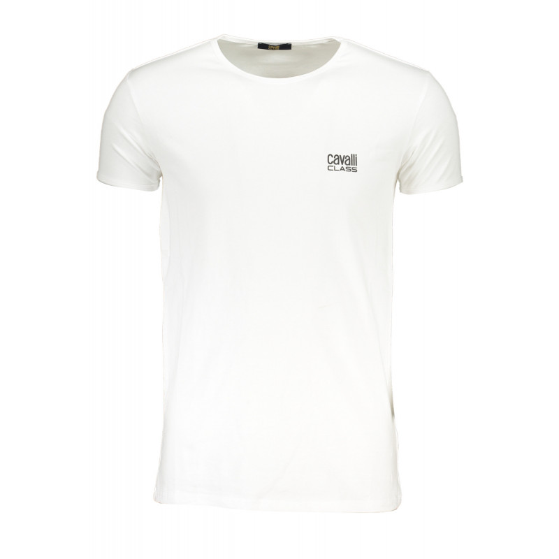 CAVALLI CLASS CAMISETA MANGA CORTA HOMBRE BLANCO
