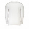 SUDADERA HOMBRE CAVALLI CLASS BLANCA SIN CREMALLERA