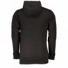 SUDADERA HOMBRE CREMALLERA NEGRA CAVALLI CLASS