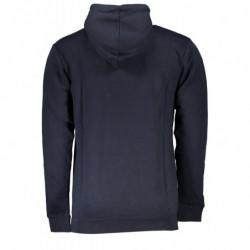 SUDADERA CAVALLI CLASS HOMBRE AZUL SIN CREMALLERA