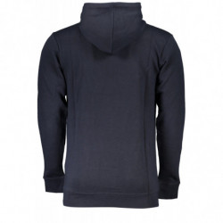 SWEAT-SHIRT SANS FERMETURE ÉCLAIR BLEU POUR HOMMES CAVALLI CLASS